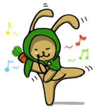 Robin Hood Hare [English] sticker #2604334