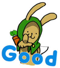 Robin Hood Hare [English] sticker #2604339