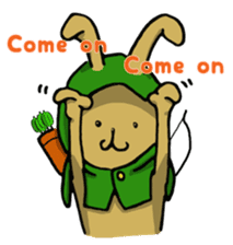 Robin Hood Hare [English] sticker #2604342