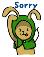 Robin Hood Hare [English] sticker #2604344