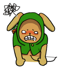 Robin Hood Hare [English] sticker #2604352