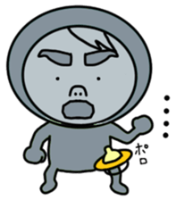 Pacifier blue and green. sticker #2604994