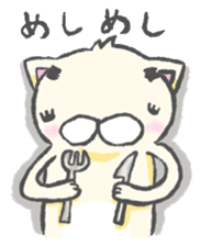 eyebrows cat 2 sticker #2605097