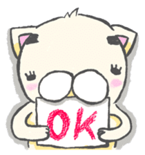 eyebrows cat 2 sticker #2605110