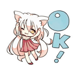 Cat Musume sticker #2605163