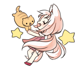 Cat Musume sticker #2605165