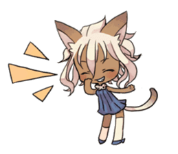 Cat Musume sticker #2605170