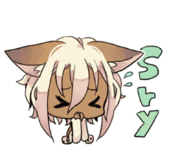 Cat Musume sticker #2605171