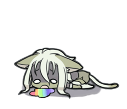 Cat Musume sticker #2605173