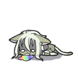 Cat Musume sticker #2605173