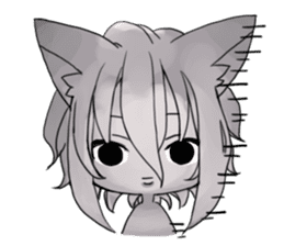 Cat Musume sticker #2605174