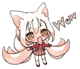 Cat Musume sticker #2605175