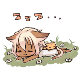 Cat Musume sticker #2605184