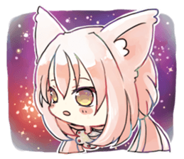Cat Musume sticker #2605186