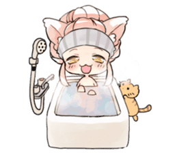Cat Musume sticker #2605188