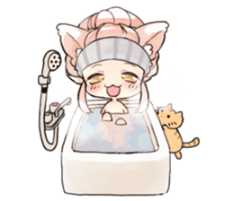 Cat Musume sticker #2605188