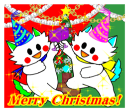 Pudding-chan kitten Xmas (English) sticker #2605405