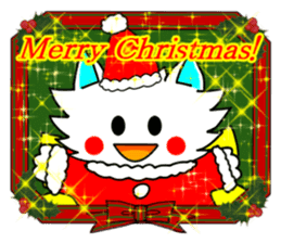 Pudding-chan kitten Xmas (English) sticker #2605406