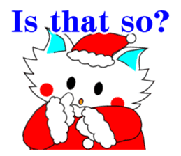 Pudding-chan kitten Xmas (English) sticker #2605414