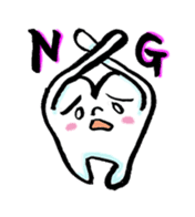 Good luck dental technician! sticker #2605724