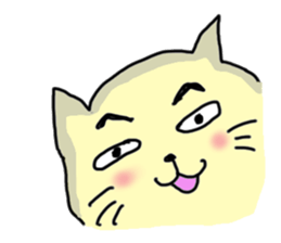 the cat which attached the red mantle 2 sticker #2606090