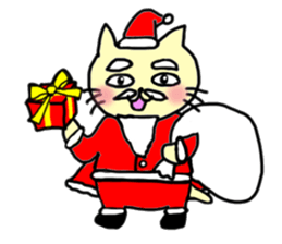 the cat which attached the red mantle 2 sticker #2606121