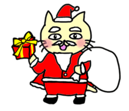 the cat which attached the red mantle 2 sticker #2606121