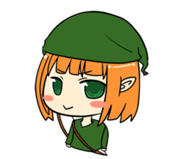 Tim - Archer - Tanja - Magic Girl (TH) sticker #2606243