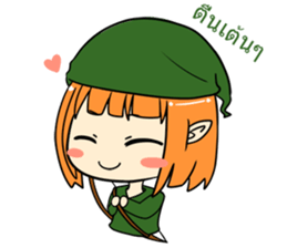 Tim - Archer - Tanja - Magic Girl (TH) sticker #2606244