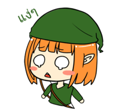 Tim - Archer - Tanja - Magic Girl (TH) sticker #2606248