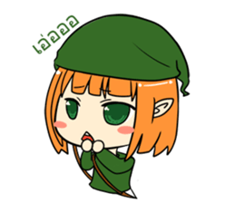 Tim - Archer - Tanja - Magic Girl (TH) sticker #2606250