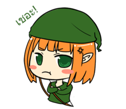 Tim - Archer - Tanja - Magic Girl (TH) sticker #2606251