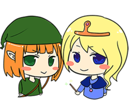 Tim - Archer - Tanja - Magic Girl (TH) sticker #2606263