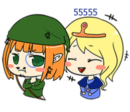 Tim - Archer - Tanja - Magic Girl (TH) sticker #2606264