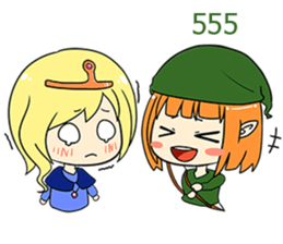 Tim - Archer - Tanja - Magic Girl (TH) sticker #2606265