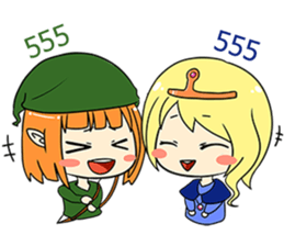 Tim - Archer - Tanja - Magic Girl (TH) sticker #2606266