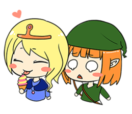 Tim - Archer - Tanja - Magic Girl (TH) sticker #2606269