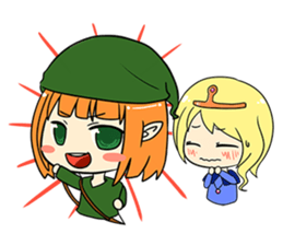 Tim - Archer - Tanja - Magic Girl (TH) sticker #2606270