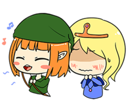 Tim - Archer - Tanja - Magic Girl (TH) sticker #2606273