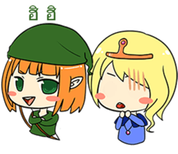 Tim - Archer - Tanja - Magic Girl (TH) sticker #2606277