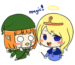 Tim - Archer - Tanja - Magic Girl (TH) sticker #2606278