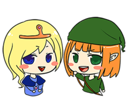 Tim - Archer - Tanja - Magic Girl (TH) sticker #2606279