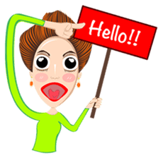 Crazy Naughty Lady sticker #2606843