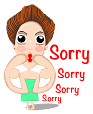 Crazy Naughty Lady sticker #2606845