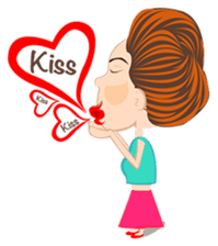 Crazy Naughty Lady sticker #2606846