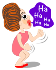 Crazy Naughty Lady sticker #2606847