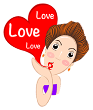 Crazy Naughty Lady sticker #2606849