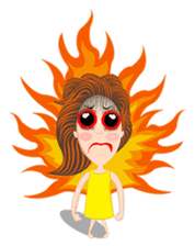 Crazy Naughty Lady sticker #2606852