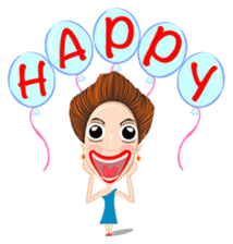 Crazy Naughty Lady sticker #2606853