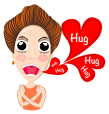 Crazy Naughty Lady sticker #2606854